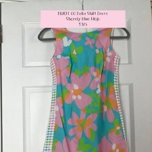 LILLY PULITZER~DELIA SHIFT DRESS~SIZE 00